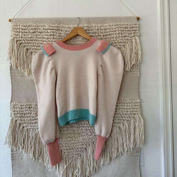 LoveShackFancy Greece Ruffle Sweater - Picture 7 of 7